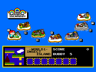 Rainbow Islands screenshot 4 for PC Engine CD